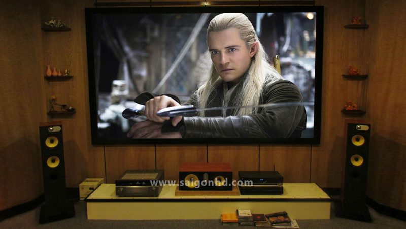 Phong phim gia dinh voi Optoma HD 33