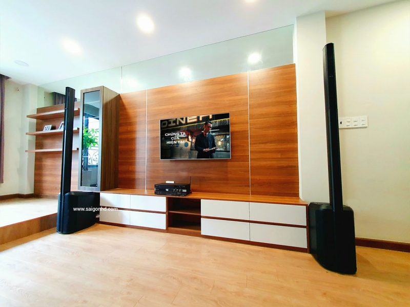 Dan am thanh Karaoke gia dinh Bose L1 Pro8 01