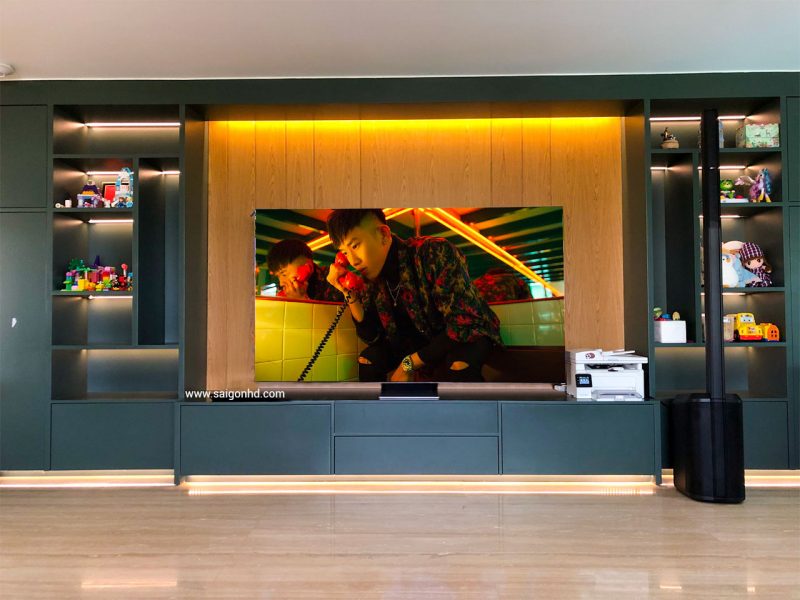 Dan am thanh gia dinh voi loa Bose L1 Pro8 01