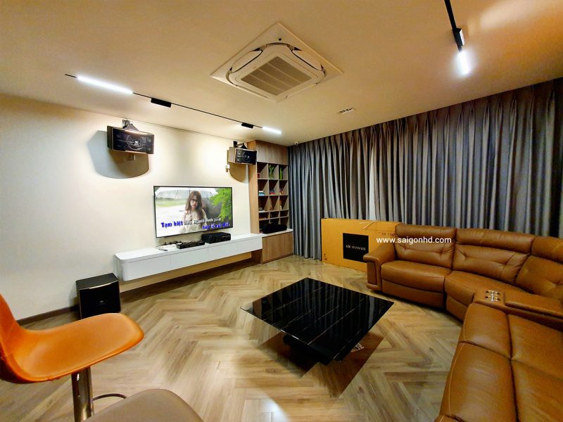 Dan am thanh karaoke gia dinh Jarguar - JBL 01