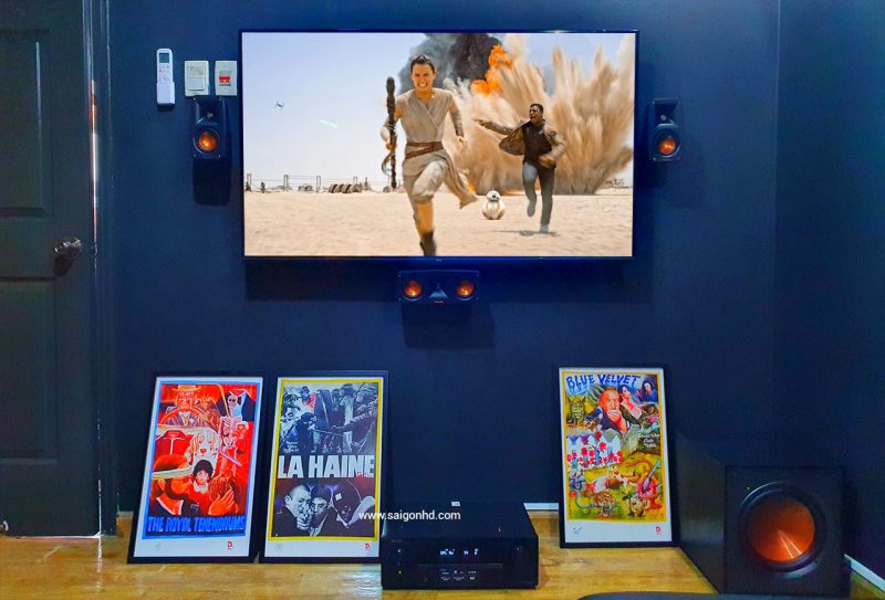 Dan am thanh xem phim Denon - Klipsch 01