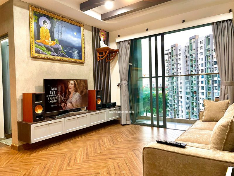 Dan am thanh nghe nhac Denon - Klipsch 01