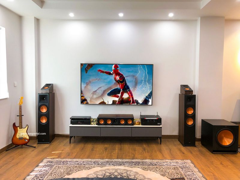 Dan am thanh xem phim Dolby Atmos voi loa Klipsch 01