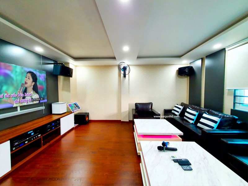 Dan am thanh karaoke - soundbar gia dinh 02