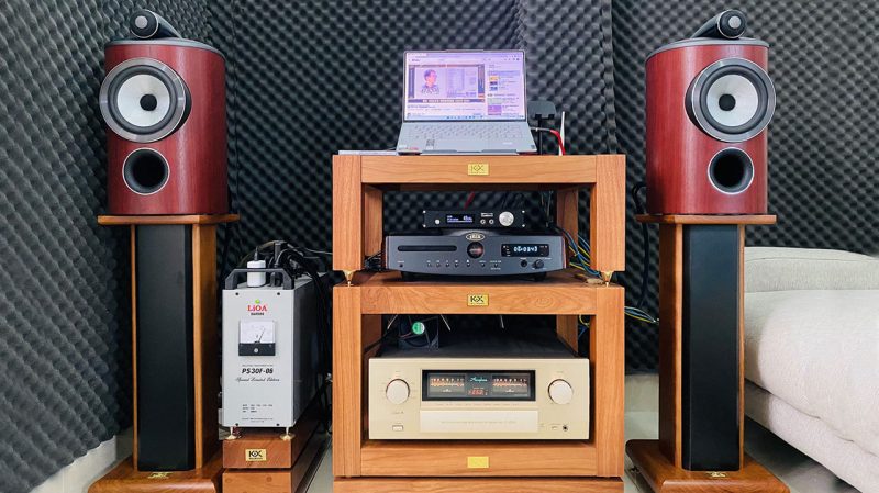 Dan nghe nhac Hi-end nho gon Accuphase - BW 18