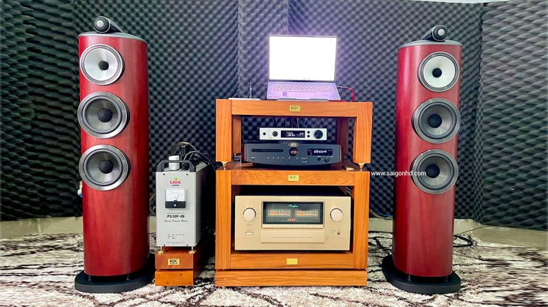 Dan am thanh nghe nhac Hi-end Accuphase -B&W 21