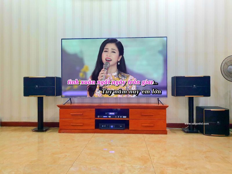 Dan Karaoke gia dinh JBL - Crown 01
