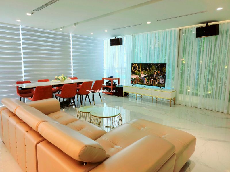 Dan am thanh Karaoke gia dinh JBL-Crown 01
