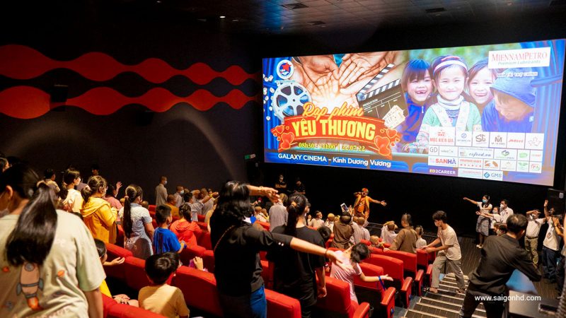 Tham gia ho tro Event Rap phim yeu thuong 01