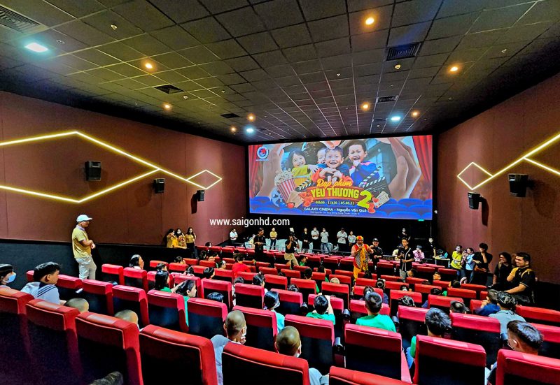 Tham gia ho tro Event Rap phim yeu thuong 01