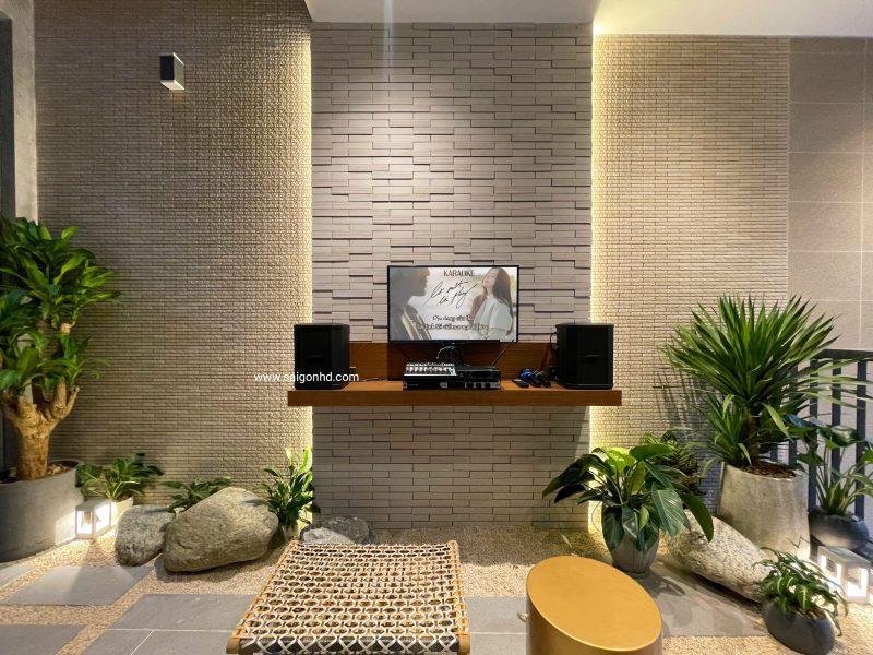 Dan am thanh Karaoke gia dinh voi Bose S1 Pro 01