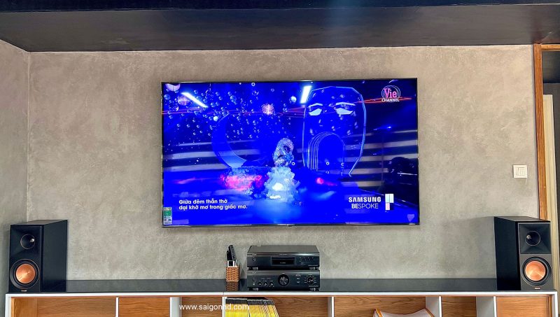 Dan am thanh nghe nhac Denon - Klipsch 17