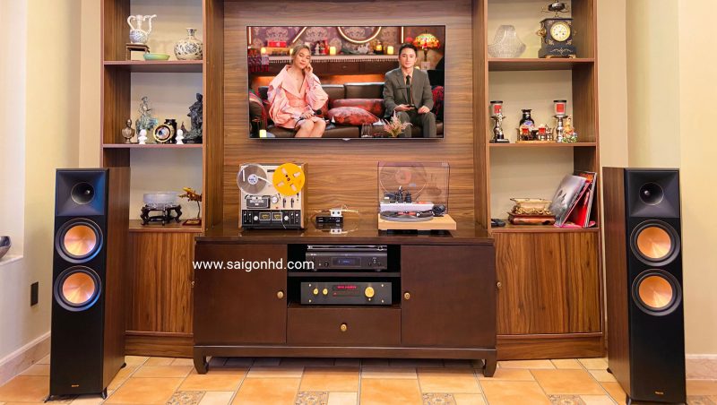 Dan am thanh nghe nhac gia dinh Denon - Klipsch 17