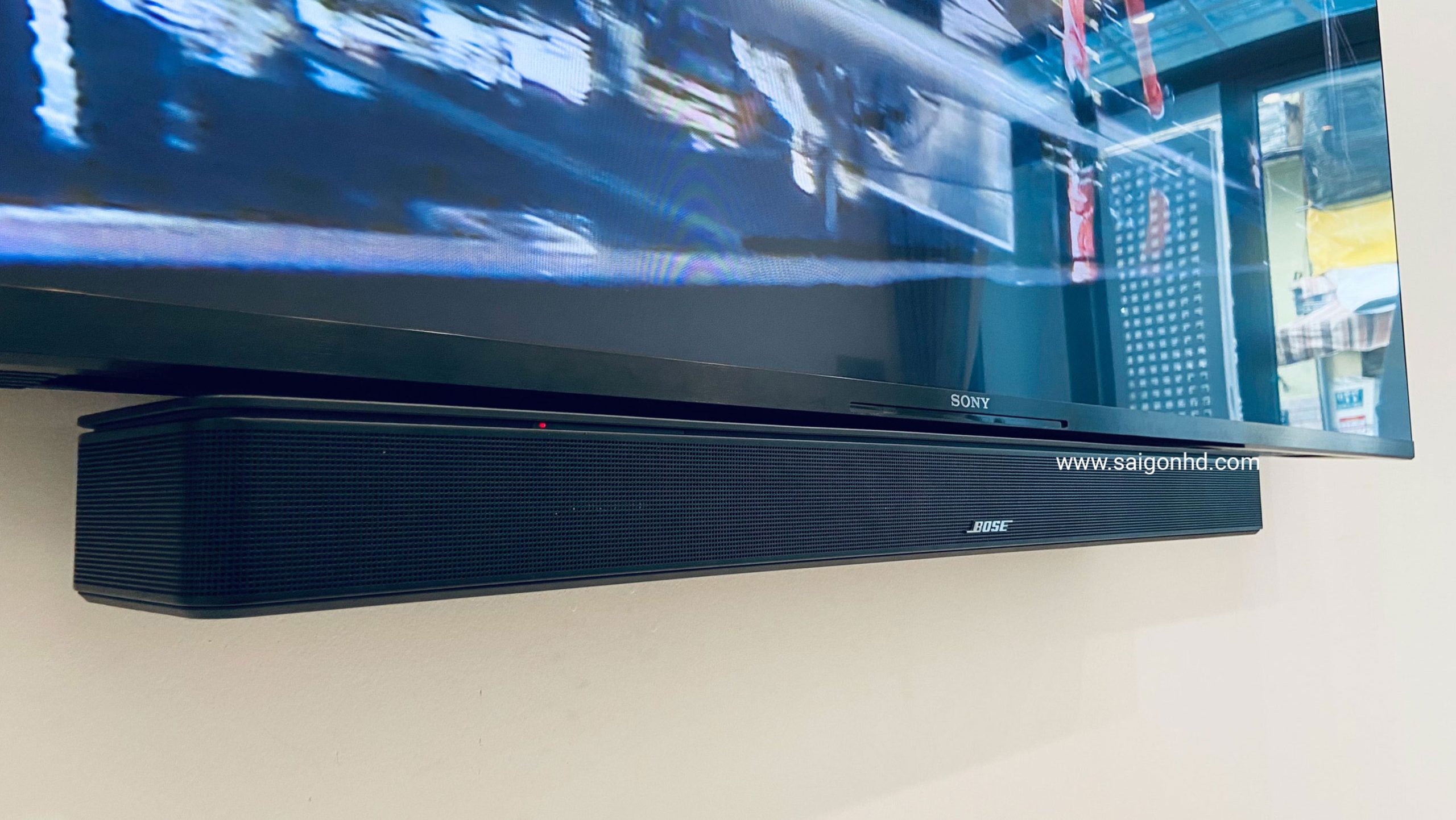 Bo loa Soundbar Bose Smart Soundbar 600 va Bose Bass Module 500 13