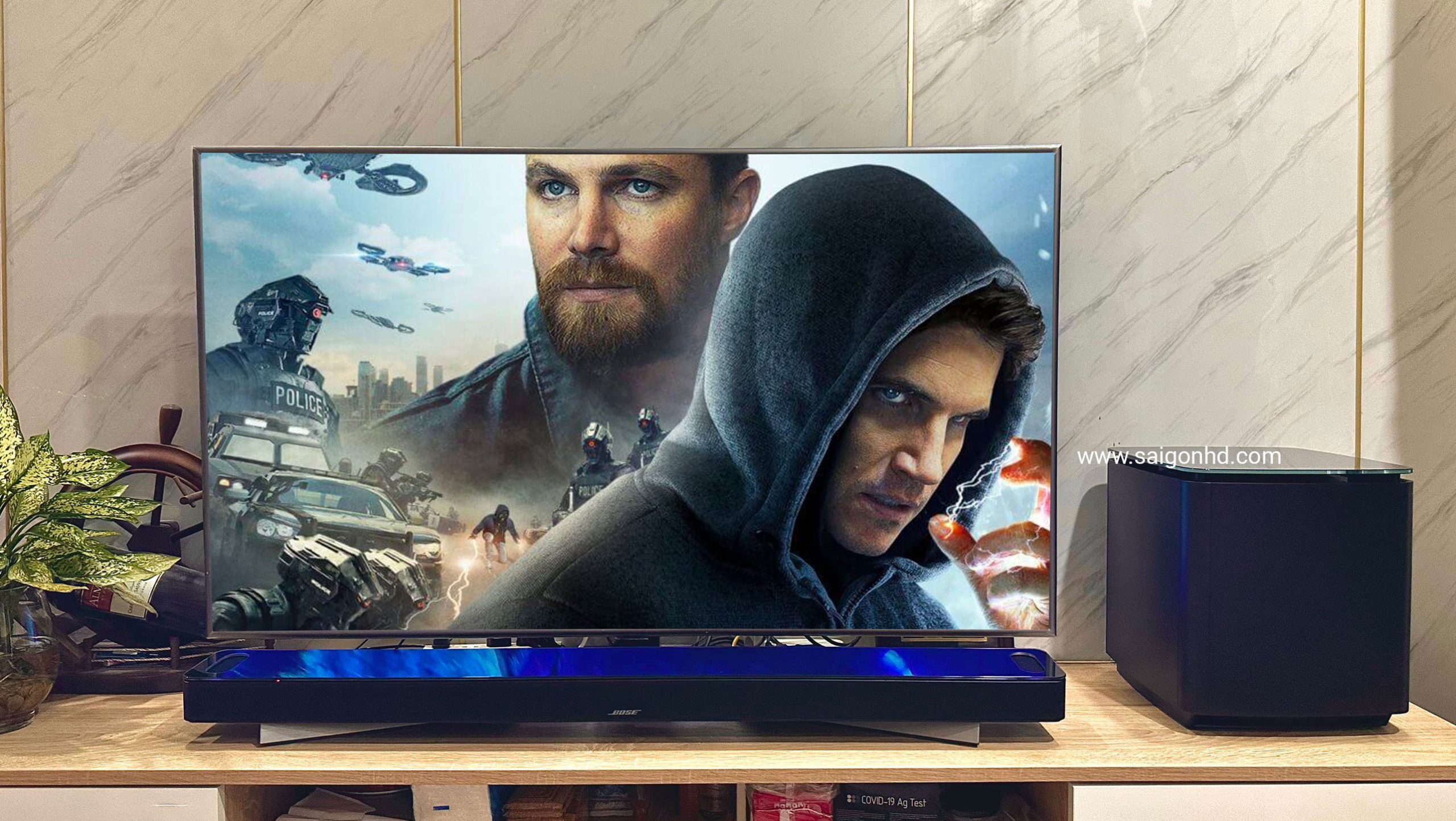 Bo loa Soundbar Bose Smart Soundbar 900 va Bose Bass Module 700 29