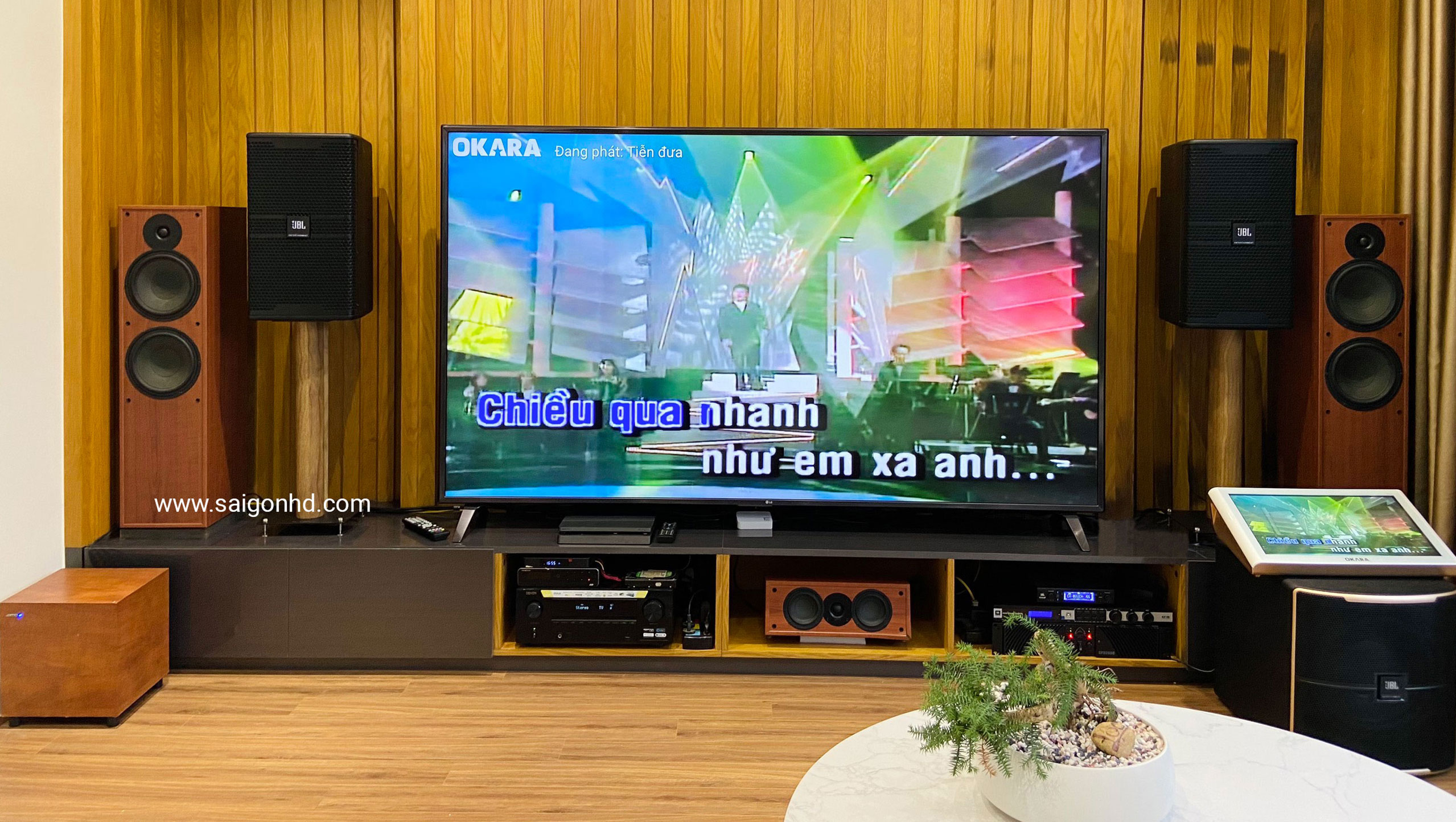 Dan am thanh xem phim - nghe nhac - karaoke gia dinh 15