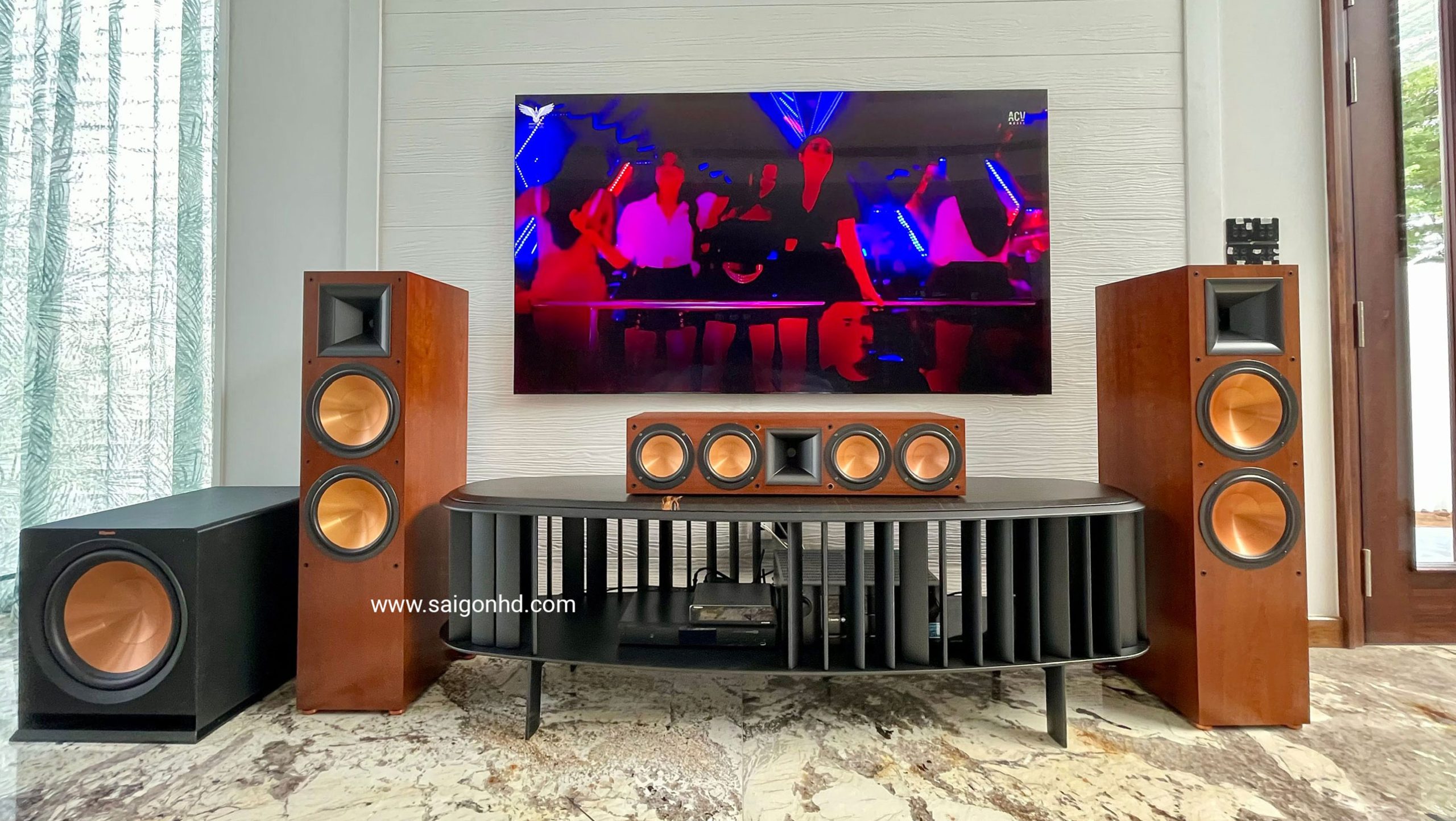 He thong am thanh xem phim cao cap voi Klipsch RF7 II Serries 24