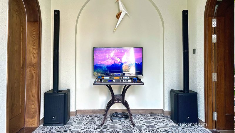 Dan am thanh Karaoke chuyen nghiep voi JBL PRX One 20