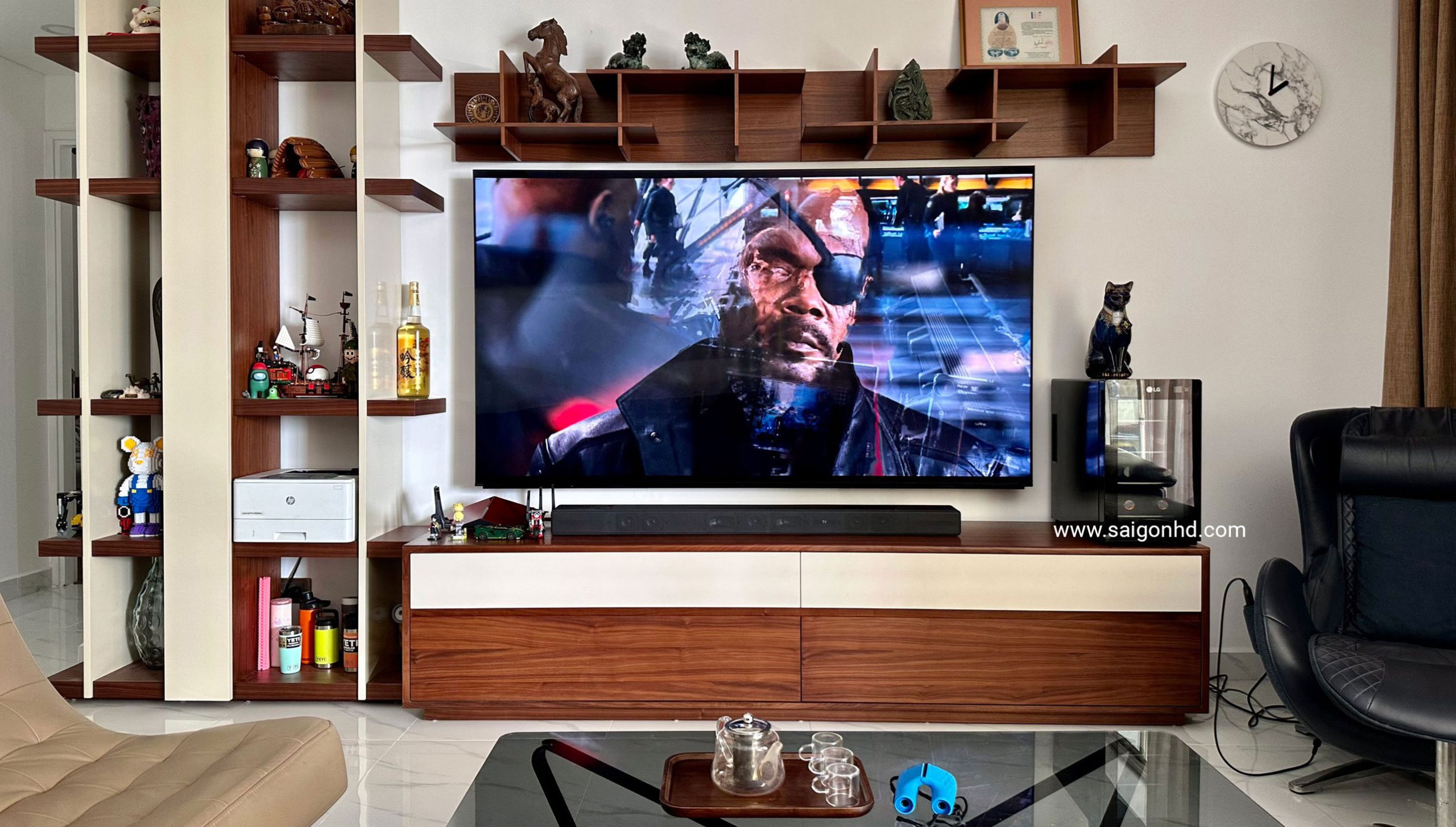 Dan am thanh Soundbar Sony HT-A7000 va Sony SA-SW5 16