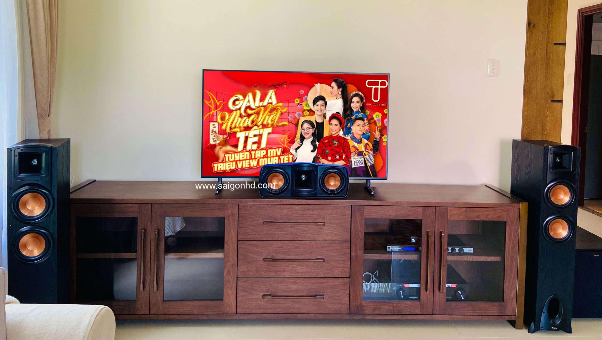 Dan am thanh giai tri gia dinh Denon - Klipsch - JBL 19