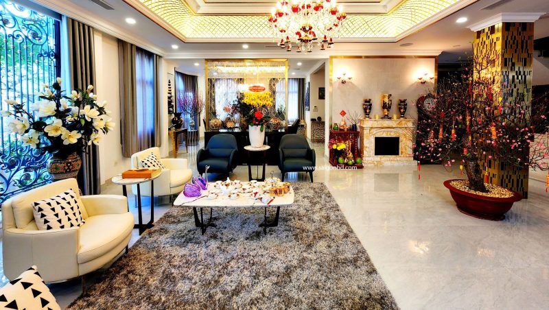 He thong am thanh da vung va san vuon cho biet thu 26