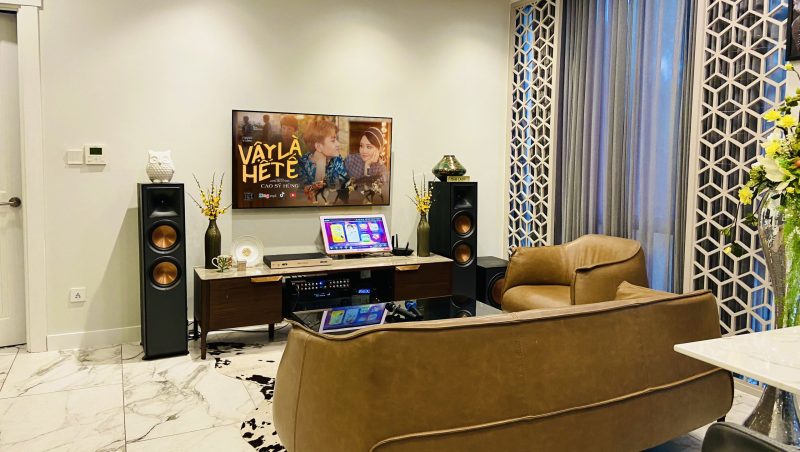 Dan am thanh nghe nhac - karaoke gia dinh 16