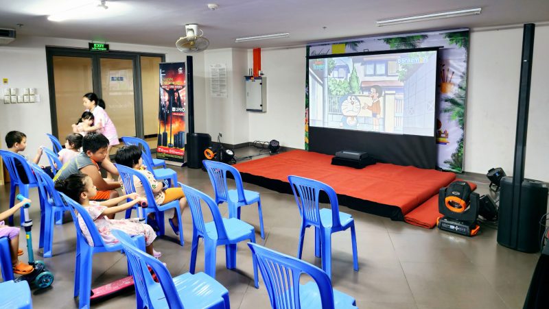 Tham gia to chuc Event Quoc te Thieu nhi voi he thong am thanh Bose L1 Pro Series 65