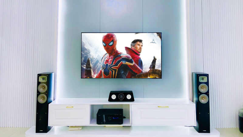 Dan am thanh xem phim Dolbt Atmos Yamaha 21