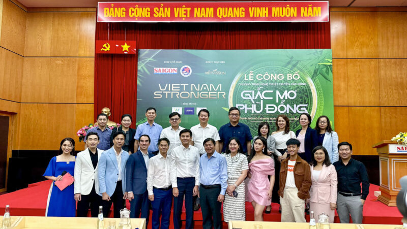 Ho tro am thanh Le cong bo du an Viet Nam Stronger voi chu de Giac mo Phu Dong 59