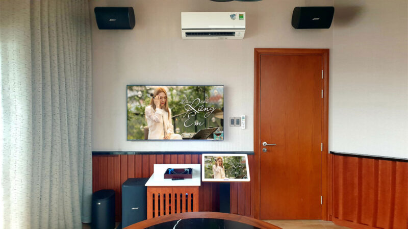 Dan am thanh Karaoke gia dinh Bose va Wharfedale JBL 20