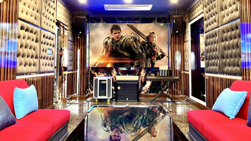 He thong trinh chieu 4K voi may chieu sieu gan LG HU915QE 13