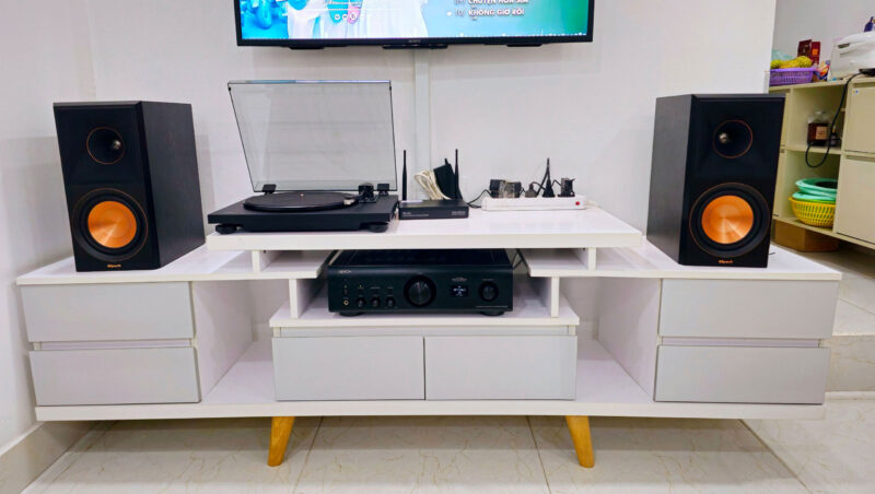 Dan am thanh nghe nhac phoi ghep tu Teac TN 180BT A3 - Denon PMA 900H - Klipsch RP 600M II 09
