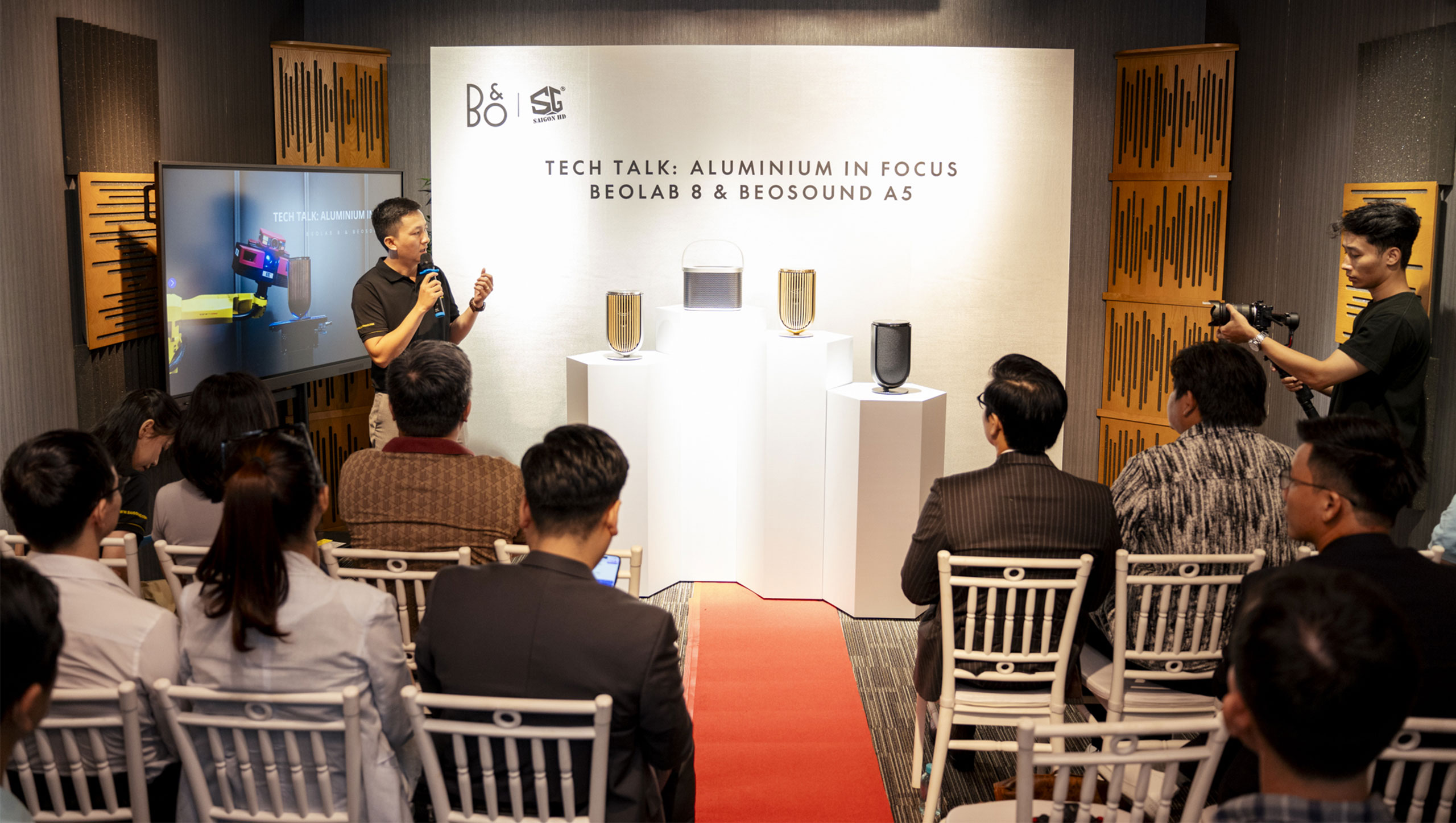 Tech Talk Aluminium in Focus - Trải nghiệm loa B&O Beolab 8 & B&O Beosound A5 151