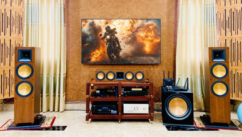 He thong am thanh xem phim cao cap den tu Klipsch RF7 II 22
