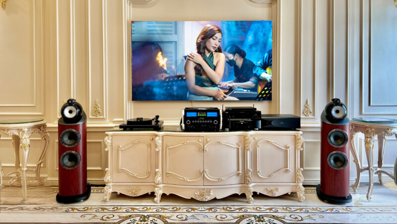 Dan am thanh nghe nhac Hi-end McIntosh MA12000 AN Anniversary Edition - B&W 803 D4 64