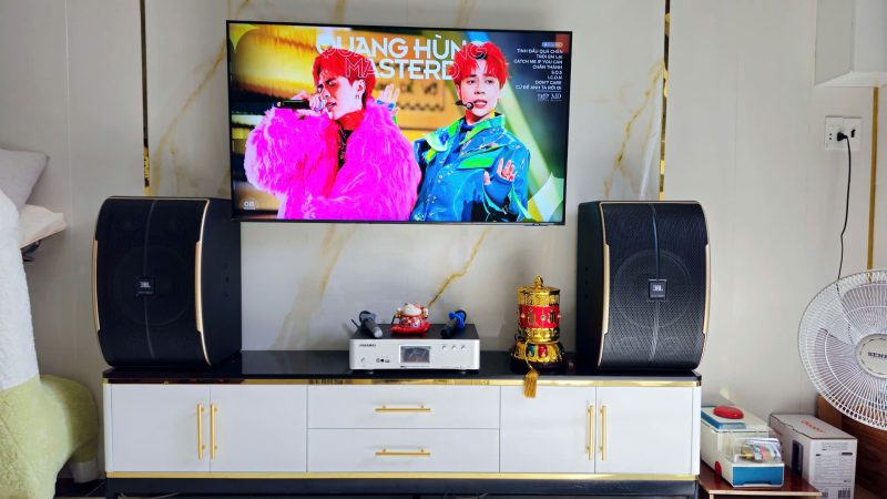 Dan am thanh Karaoke gia dinh Paramax Z-A450 - JBL Pasion 12 11