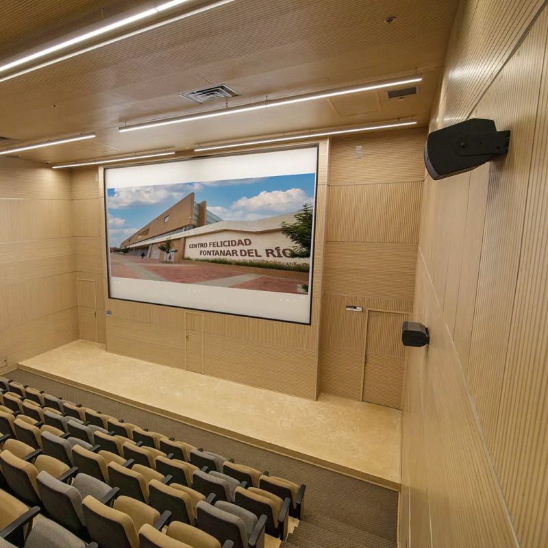 Du an tieu bieu tu Bose Professional – Centros Felicidad 01