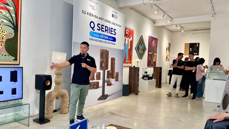 SAIGON HD tham du su kien KEF gioi thieu san pham Q Series 22