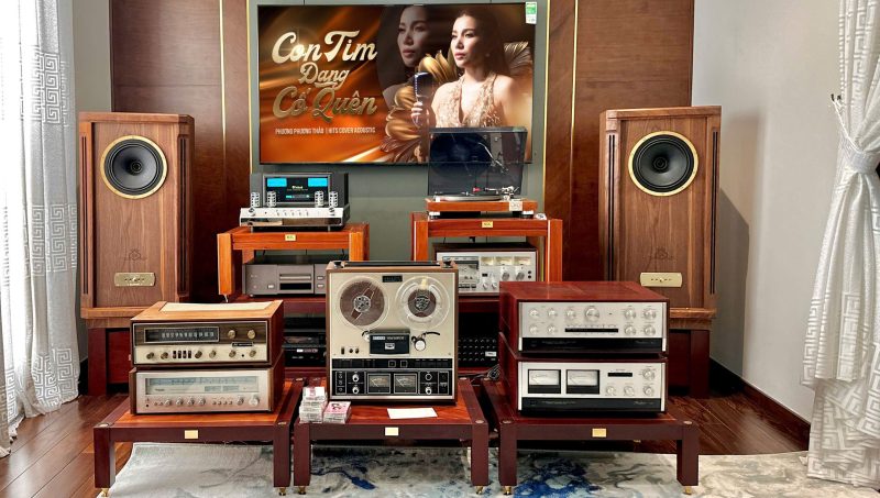 Dan am thanh nghe nhac Hi-end McIntosh MA352 - Tannoy Turnberry GR 33