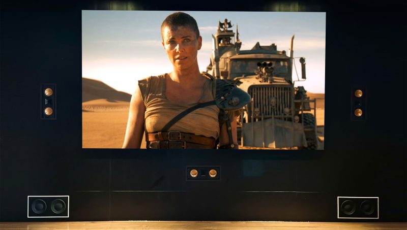 Phong phim gia dinh cao cap voi he thong am thanh am tuong den tu Klipsch va BW 40