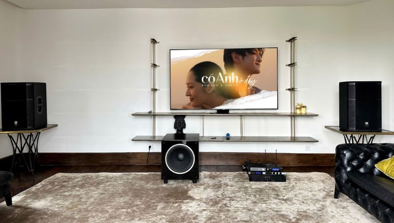 Dan am thanh Karaoke gia dinh cao cap JBL - Wharfedale 17