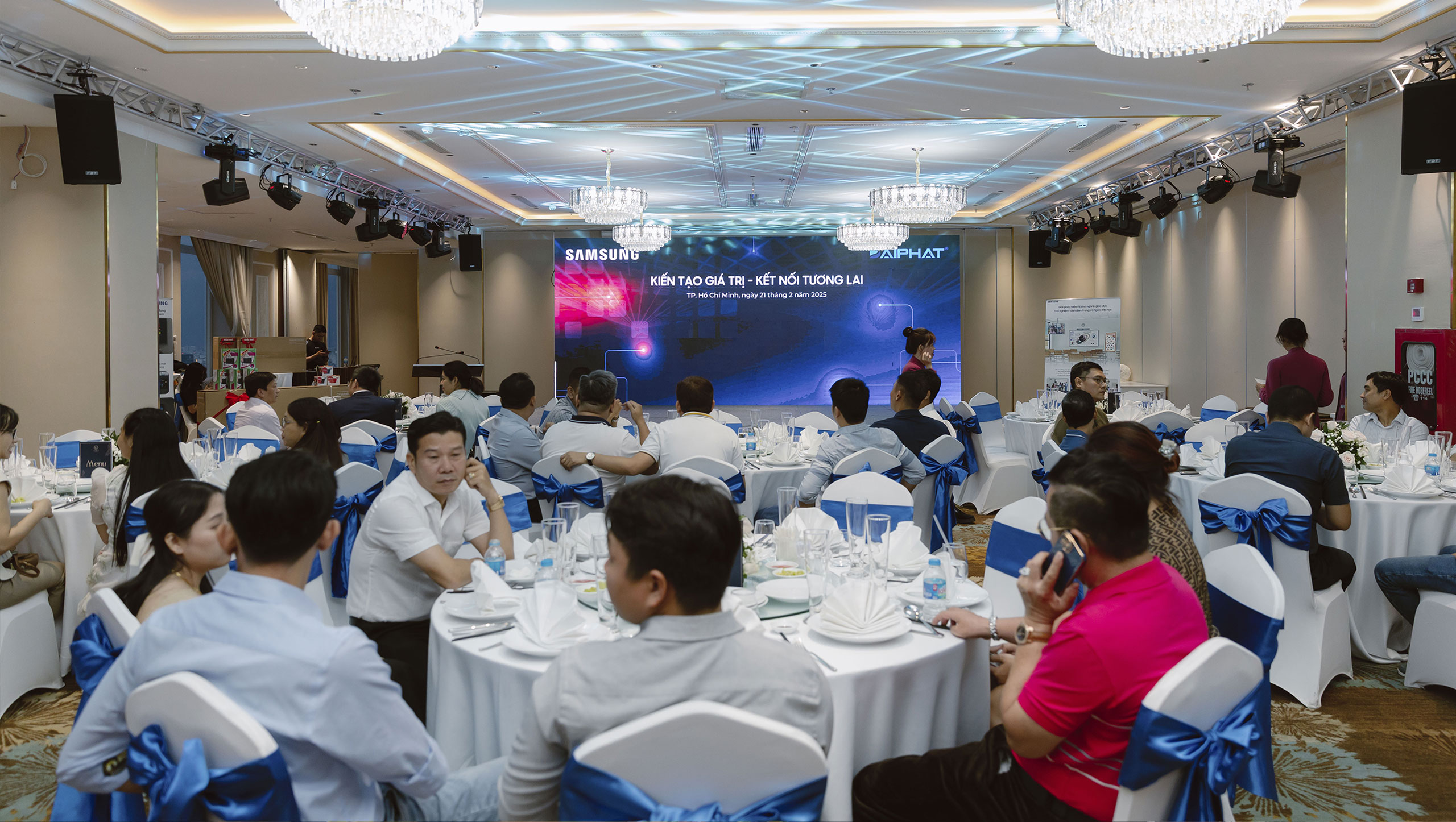 SAIGON HD tham gia su kien ra mat Man hinh tuong tac thong minh cua Samsung 41