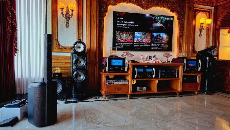 Dan am thanh Karaoke chuyen nghiep voi Bose L1 Pro8 - Bose T4S ToneMatch 12