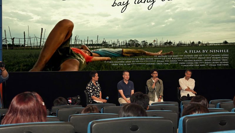 Ho tro am thanh su kien Hop bao ra mat phim Canh dieu bay lung troi - Bao thanh nien 17