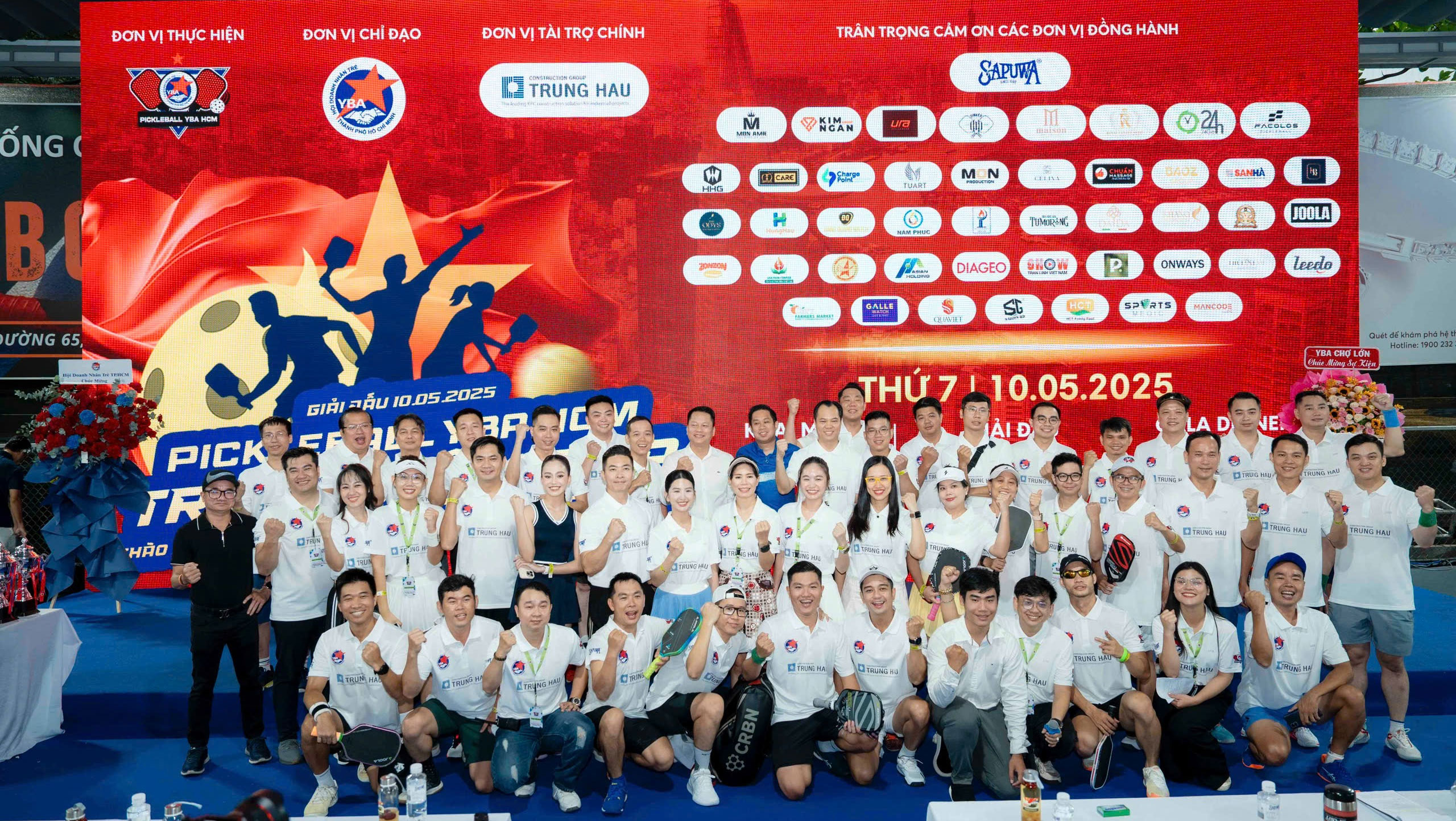 SAIGON HD vinh du dong hanh cung chuong trinh Giai dau Pickerball YBA HCM 51