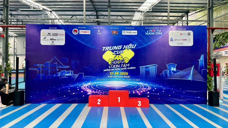 SAIGON HD Ho tro he thong am thanh cho Giai Pickleball - YBA HCM 28