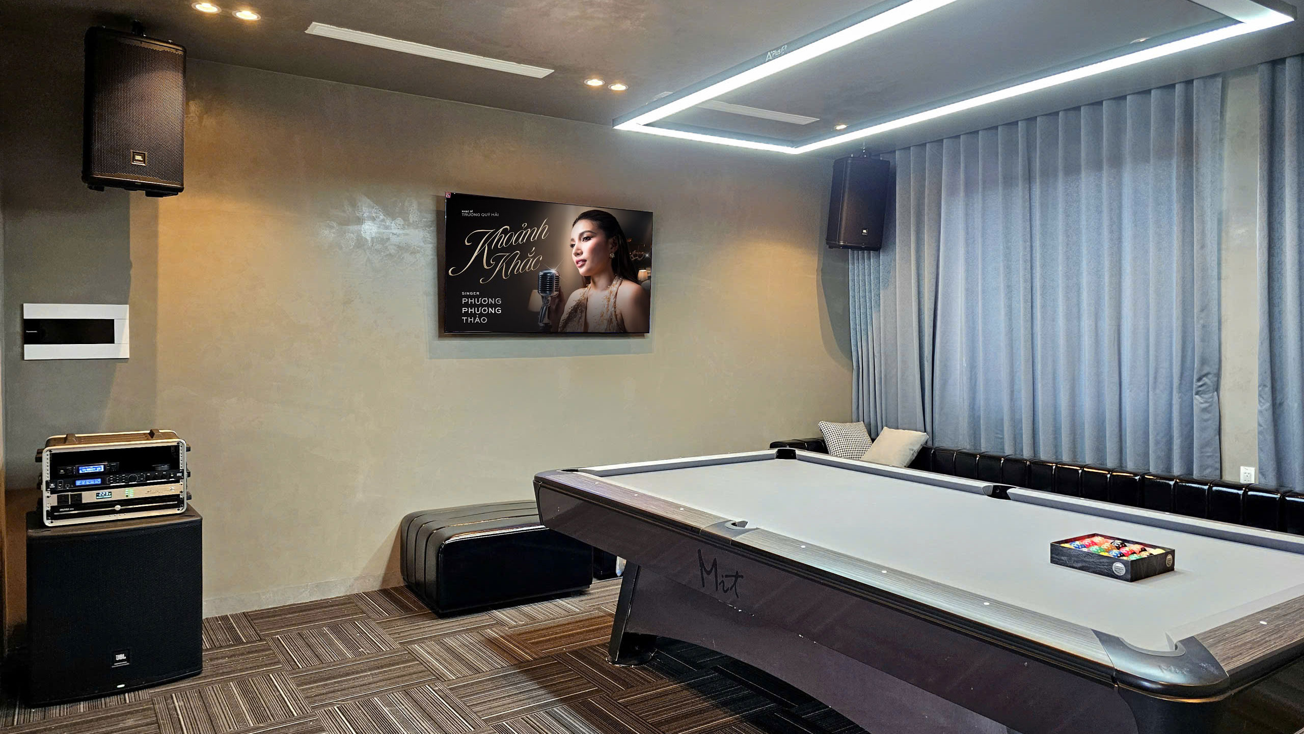He thong am thanh Karaoke gia dinh cao cap JBL 27
