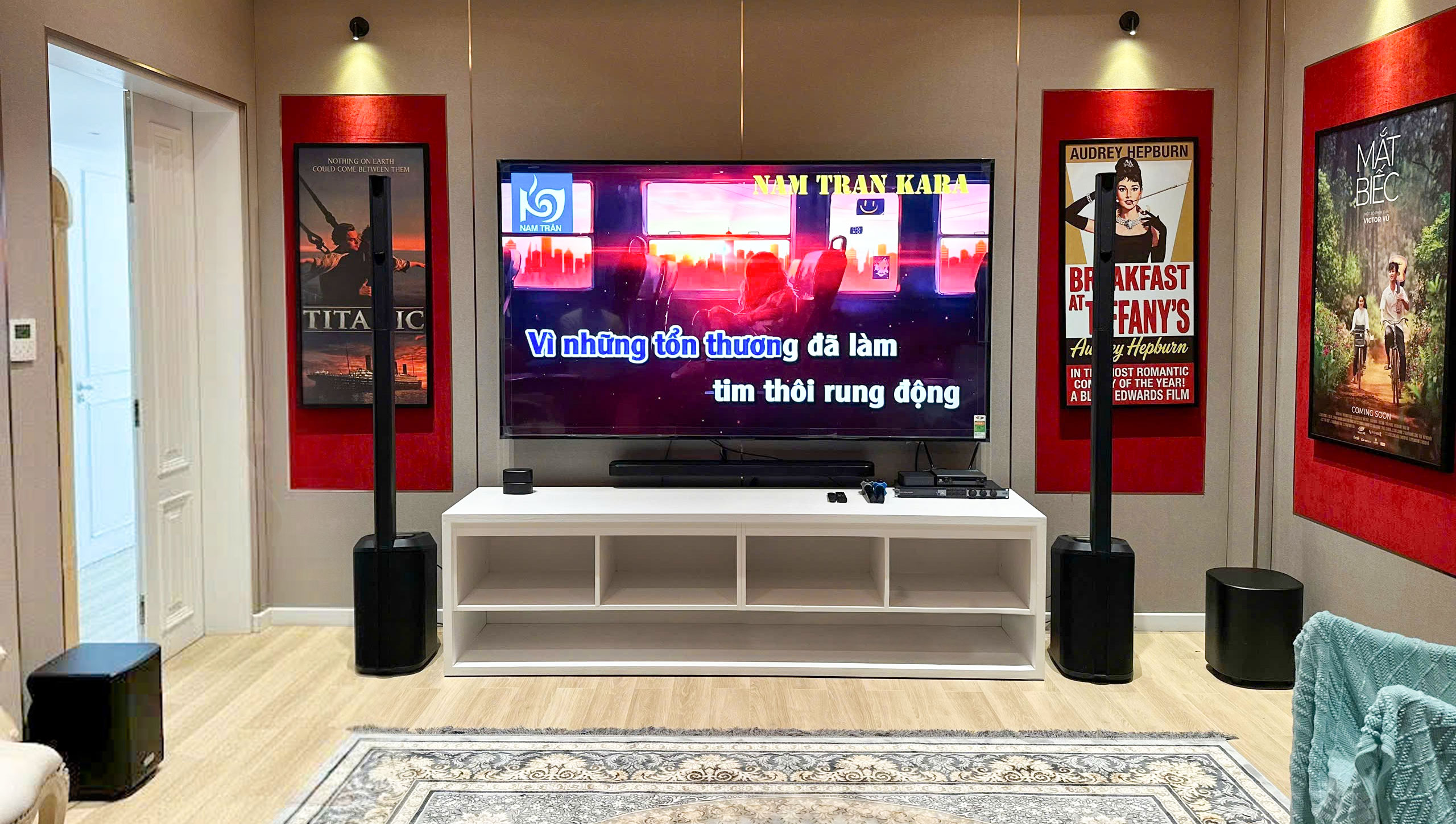 Dan am thanh Karaoke chuyen nghiep Bose L1 Pro8 - JBL KX180A - JBL VM300E 11