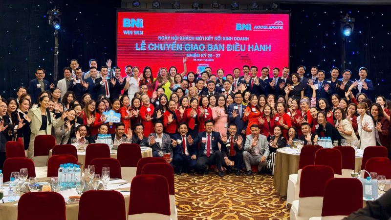 SAIGON HD tham gia trung bay san pham tai Ngay hoi khach moi ket noi kinh doanh BNI Win Win Chapter 28