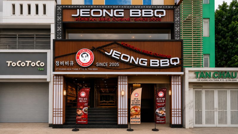 Giai phap he thong am thanh nhac nen cho Jeong BBQ voi WorkPro IC 5K Pro 37